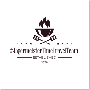 JagermeisterTimeTravelTeam Posters and Art